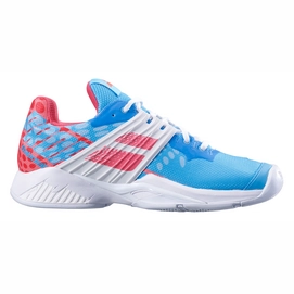 Chaussure de Tennis Babolat Women Propulse Fury All Court Sky Blue Pink