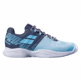 Chaussure de Tennis Babolat Women Propulse Blast Clay Grey Blue Radiance