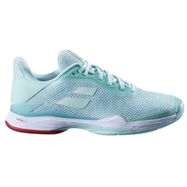 Chaussures de Tennis Babolat Women Jet Tere Clay Yucca White-Taille 42