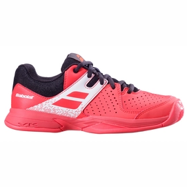 Chaussure de Tennis Babolat Junior Pulsion All Court Fluo Strike Black