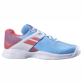 Chaussure de Tennis Babolat Junior Propulse All Court Sky Blue Pink