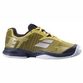 Chaussure de Tennis Babolat Junior Jet All Court Dark Yellow Black