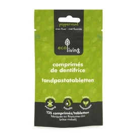 Tandpasta Tablet Eco Living Muntsmaak Met Fluor