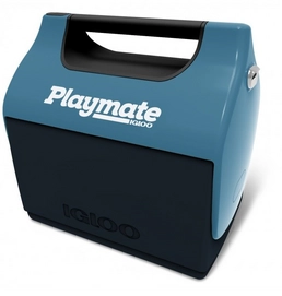 Koelbox Igloo Playmate Maxcold Generation III Jet Carbon Ice Blue Black