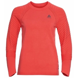 Longsleeve Odlo Women Unity Kinship Light Hot Coral Melange