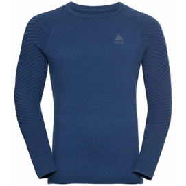 Longsleeve Odlo Unity Kinship Light Herren Estate Blue Melange