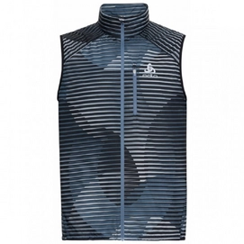 Chauffe-Corps Odlo Men Zeroweight AOP China Blue Aop