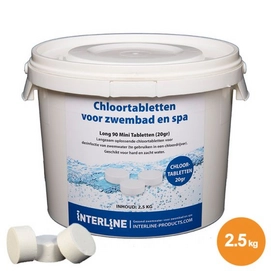 Chloortabletten Interline Long 90 20gram / 2,5kg