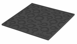 Onderzetter Lodge Square AS7SKT11 Zwart 17,5x17,5 cm