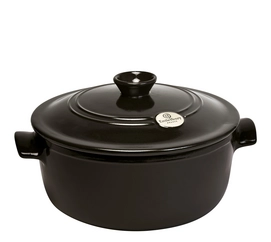 Kookpan Emile Henry Fusain (30 cm)