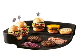 Grillplaat Emile Henry Burger Fusain (39 x 39 cm)