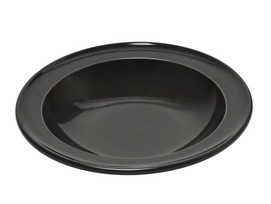 Speiseteller Emile Henry Fusain 22 cm Tief (4-teilig)