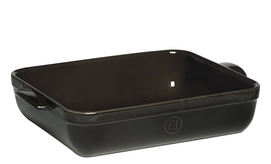 Ovenschaal Emile Henry Fusain 425 x 280 x 80 mm (2-delig)