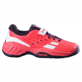 Chaussure de Tennis Babolat Enfants Pulsion All court Fluo Strike Black
