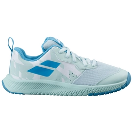Chaussures de Tennis Babolat Youth Pulsion AC White Honeydew