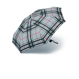 Parapluie Happy Rain Petito Quadrillage Gris Clair