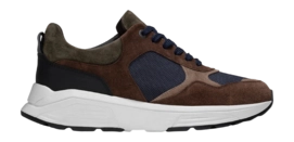 Baskets Xsensible Homme Rialto Stretchwalker Brown Combi-Taille 44