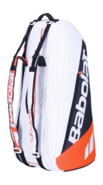 Tennistasche Babolat RH6 Pure Strike White Black Red