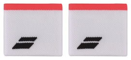 Bandana de Poignet Babolat Logo White Strike Red