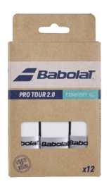 Grip de Tennis Babolat Pro Tour 2.0 X12 White