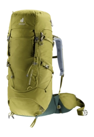 Sac de Randonnée Deuter Unisexe Aircontact Core 40+10 Cactus-Ivy