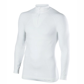 Pull de ski Falke Men Maximum Warm Zip Shirt White-S