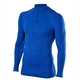 Skipullover Falke Maximum Warm Zip Shirt Blau Herren