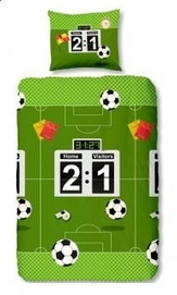 Dekbedovertrek Good Morning Soccer Katoen