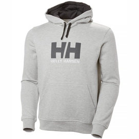 Hoodie Helly Hansen Men Logo Grey Melange-S