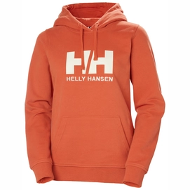 Pullover Helly Hansen HH Logo Hoodie Damen Terracotta
