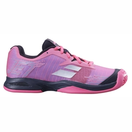 Chaussures de Tennis Babolat Junior Jet Clay Pink Black