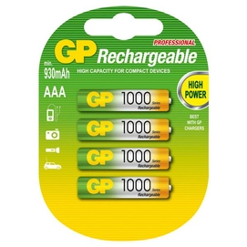 Batterij GP Batteries NiMH / AAA 970mAh 1,2V oplaadbaar