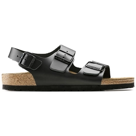 Sandals Birkenstock Milano Leather Narrow Black-Schoenmaat 35