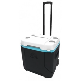 Koelbox Igloo Quantum Profile 54 Roller Black Turquoise