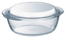 Ovenschaal Pyrex Essentials Rond met Deksel 1,6 L