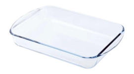 Plat à Four Pyrex Must Have Kits Rectangulaire Transparent 2,7 L / 3,7 L (2 Pièces)
