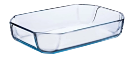 Plat à Four Pyrex Inspiration Rectangulaire Transparent 2,5 L