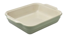 Ovenschaal Ceramic Creation Ovenschaal Rechthoek Groen 37 x 28 cm