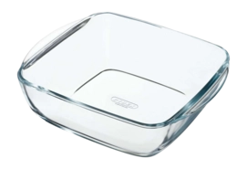 Plat Pyrex Air Fryer Carré Transparant 25 x 22 cm