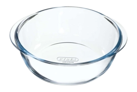 Oven Dish Pyrex Air Fryer Round Transparent 26 cm