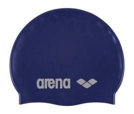 Badekappe Arena Classic Silicone Swim Cap Unisex Denim/Silver