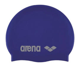 Badmuts Arena Unisex Classic Silicone Swim Cap Skyblue/White