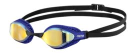 Zwembril Arena Unisex Air Speed Mirror Yellow Copper/Blue
