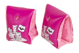 Schwimmflügel Arena Friends Soft Armband Kinder Fuchsia (3-6 Jahre)
