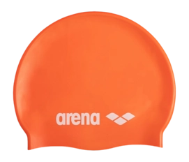 Badekappe Arena Classic Silicone Swim Cap Unisex Orange