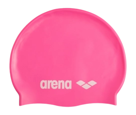 Swimming Cap Arena Unisex Classic Silicone Swim Cap Bright Pink