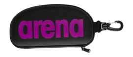 Étui à Lunettes Arena Goggle Case Black Purple Black