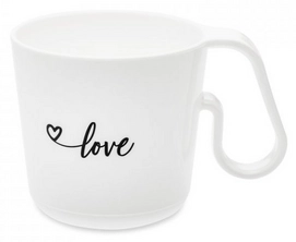 Mok Koziol Maxx Love Cotton White