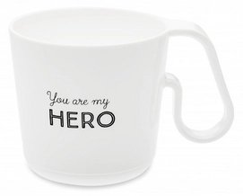 Mok Koziol Maxx You Are My Hero Cotton White