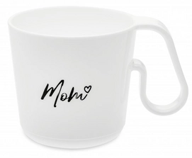 Mok Koziol Maxx Mom Cotton White